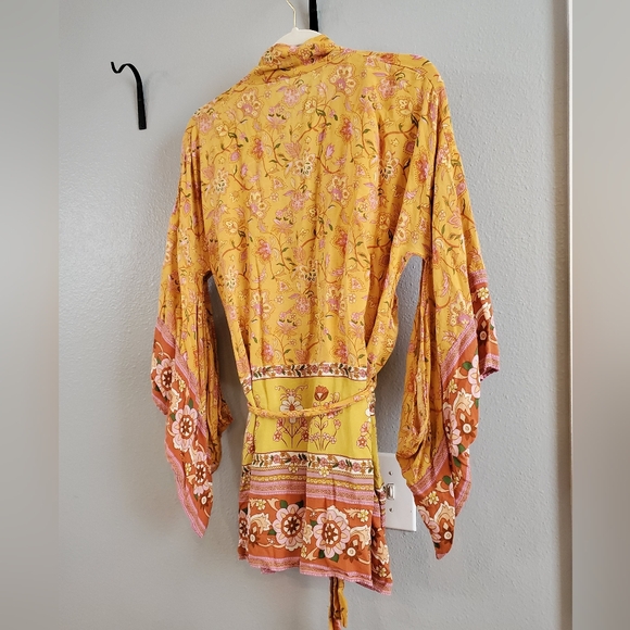 Spell Portobello Short Kimono, S/M - Picture 7 of 7